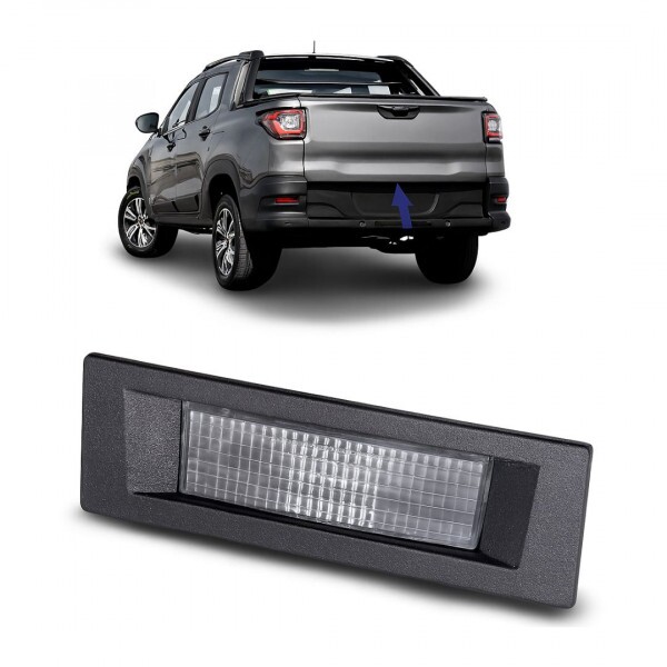 Lanterna Luz de Placa Fiat Strada 2020 a 2025 Cristal