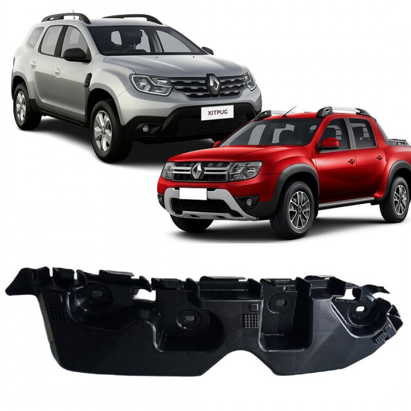 Guia Suporte Para-Choque Dianteiro Renault Duster Oroch 2010 e 2021 Direito