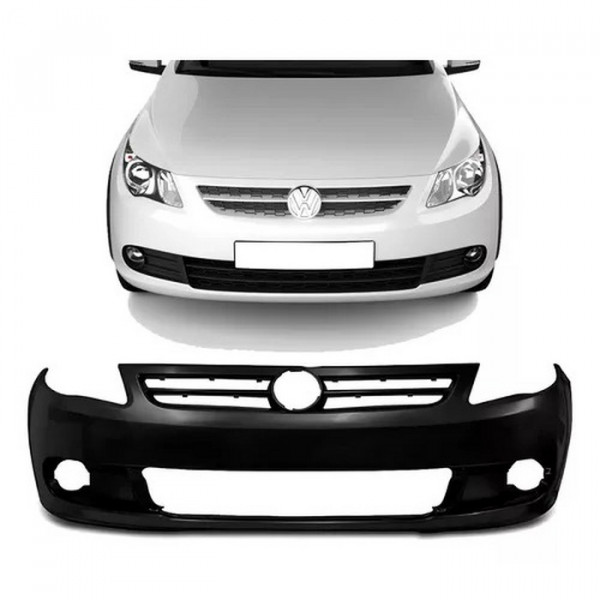 Para-Choque Dianteiro Gol Voyage G5 2009 a 2012 Furo Milha Preto Liso DTS Para-Choque Dianteiro Gol Voyage G5 2009 a 2012 Furo Milha Preto Liso DTS