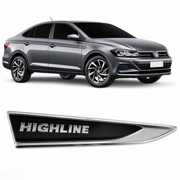 Emblema Paralama Highline Polo Virtus 2018 a 2022 Direito