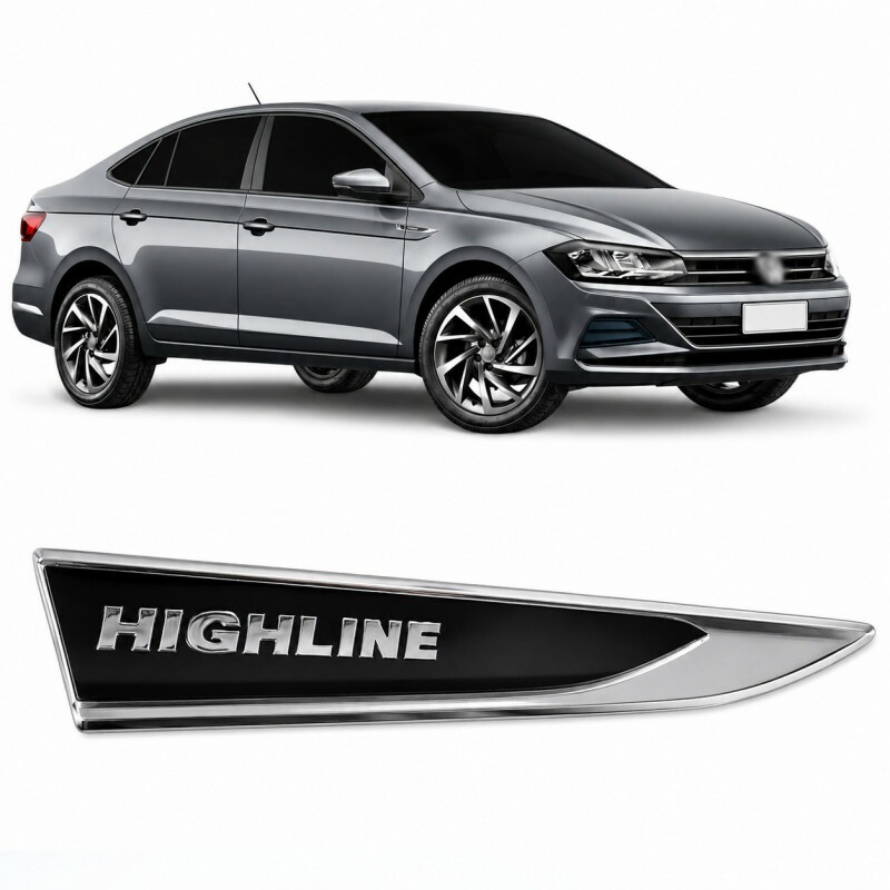 Emblema Paralama Highline Polo Virtus 2018 a 2022 Direito Emblema Paralama Highline Polo Virtus 2018 a 2022 Direito