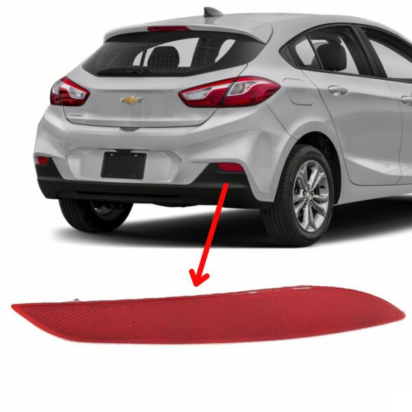 Refletor Para Choque Cruze 2016 a 2022 Direito