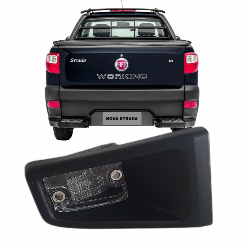 Lanterna Luz de Placa Strada 2004 a 2020 Lado Esquerda