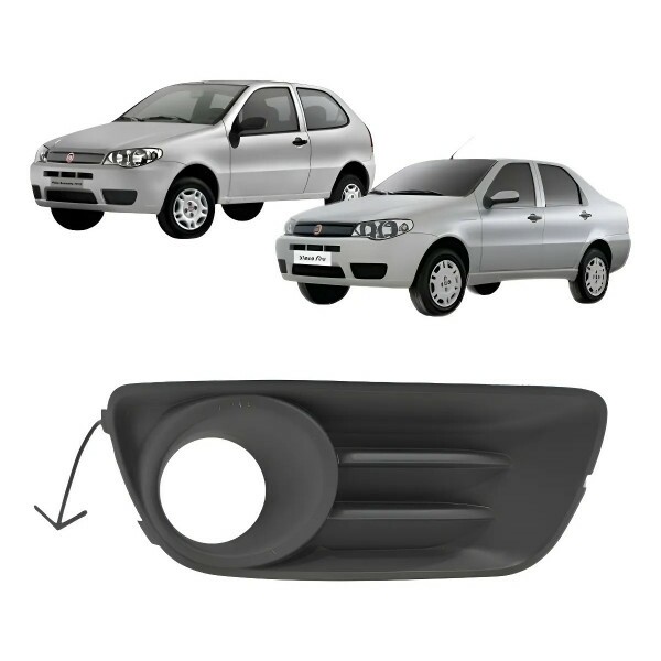 Moldura Farol de Milha Palio Economy 2010 a 2016 Direito Com Furo Original