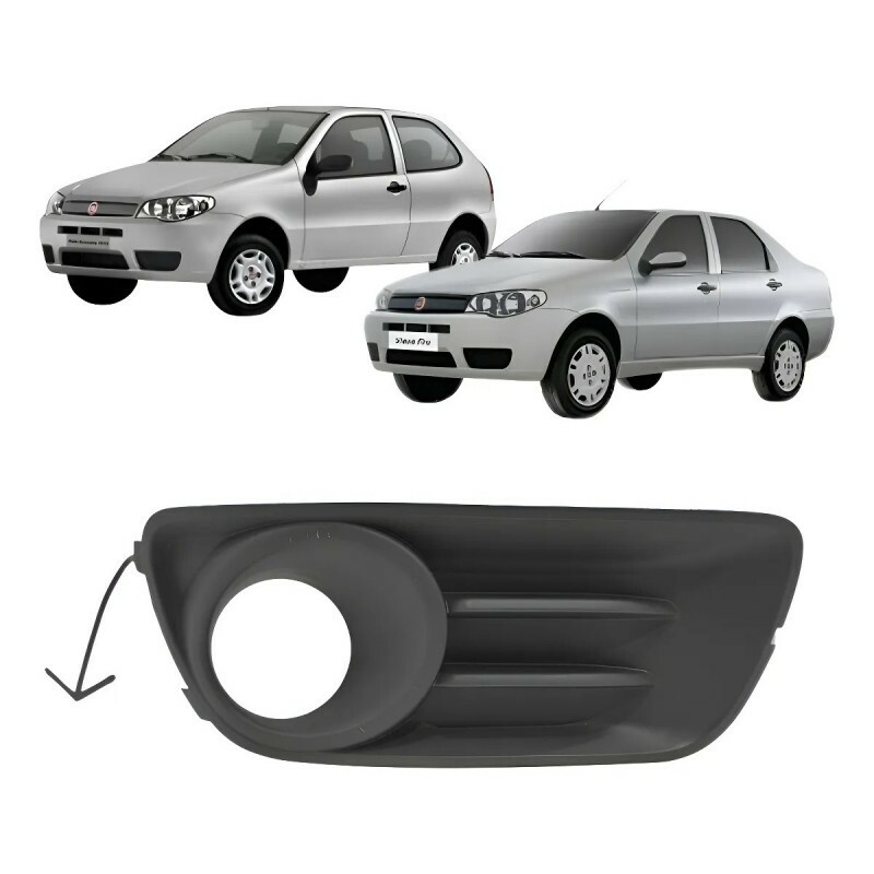 Moldura Farol de Milha Palio Economy 2010 a 2016 Direito Com Furo Original