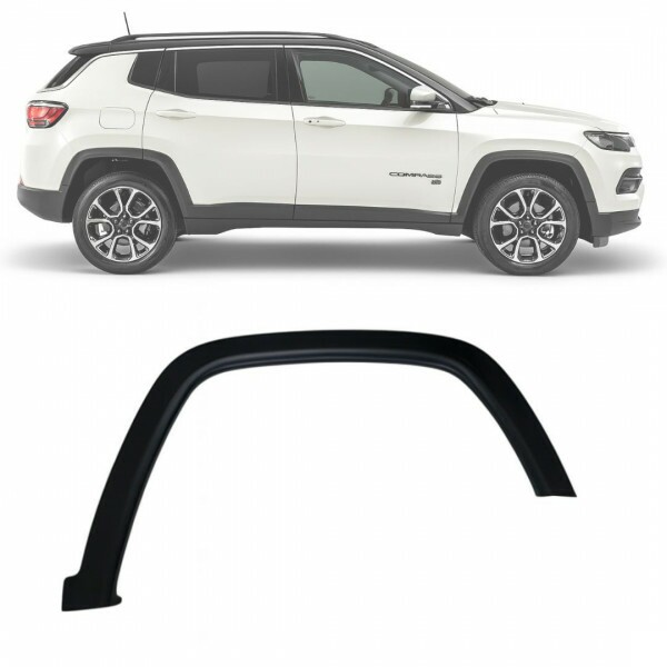 Moldura Para Lama Jeep Compass 2017 a 2023 Dianteiro Direito Moldura Para Lama Jeep Compass 2017 a 2023 Dianteiro Direito