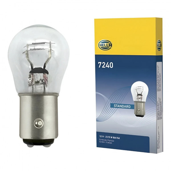 Lâmpada Lanterna Freio 1176 P21/5W 2 Polos 12V BA15d Pino Encontrado Lâmpada Lanterna Freio 1176 P21/5W 2 Polos 12V BA15d Pino Encontrado