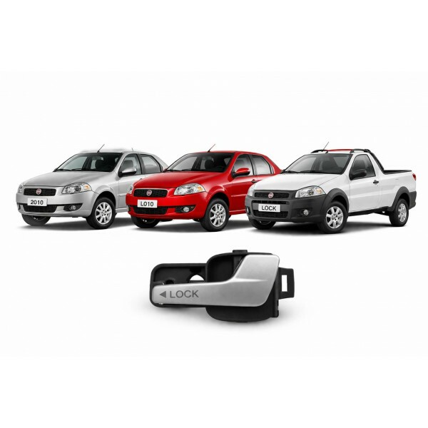 Maçaneta Interna Porta Palio Siena Strada Working 2004 a 2017 Dianteiro Direito