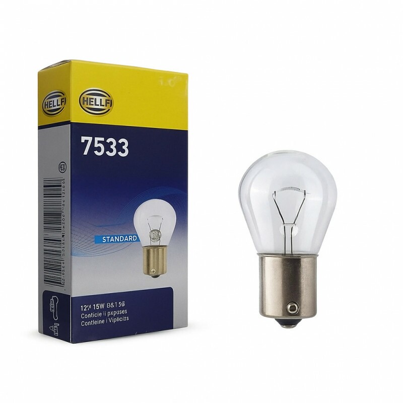 Lâmpada Lanterna 1 Polo S8 12V 15W BA15S Lâmpada Lanterna 1 Polo S8 12V 15W BA15S