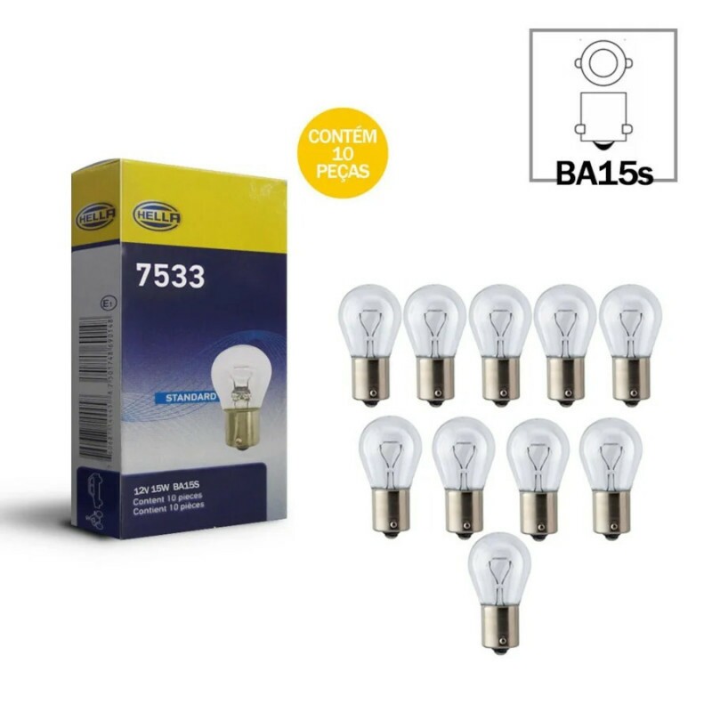 Lâmpada Lanterna 1 Polo S8 12V 15W BA15S