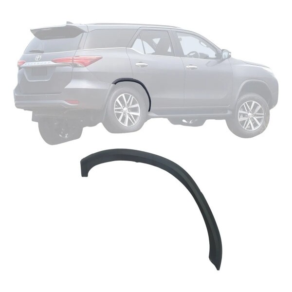 Moldura Para Choque Hilux SW4 2015 a 2024 Traseiro Direito Friso