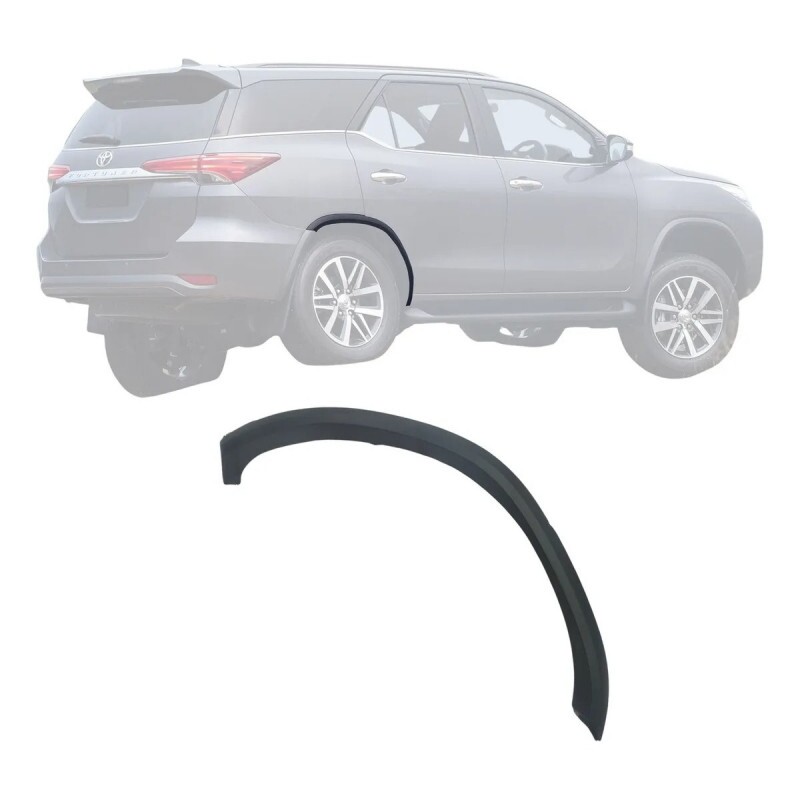 Moldura Para Choque Hilux SW4 2015 a 2024 Traseiro Direito Friso Moldura Para Choque Hilux SW4 2015 a 2024 Traseiro Direito Friso