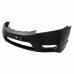 Para Choque New Civic 2009 a 2011 Dianteiro Preto Liso Com Furos