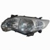 Farol Corolla 2009 a 2011 Esquerdo Cromado Farol Corolla 2009 a 2011 Esquerdo Cromado