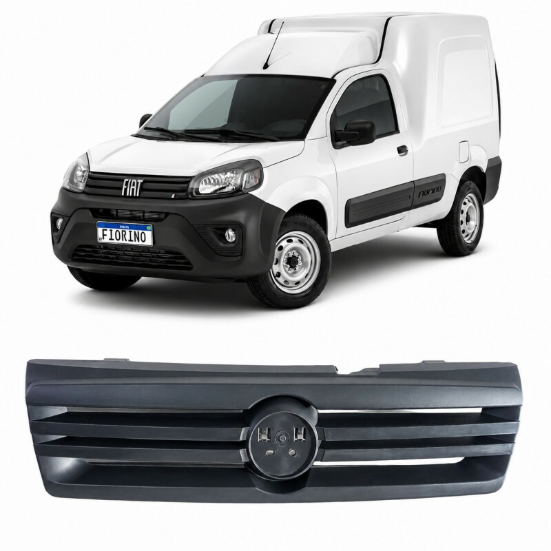 Grade Frontal Radiador Uno Fire Fiorino 2009 a 2014 Cinza Grade Frontal Radiador Uno Fire Fiorino 2009 a 2014 Cinza