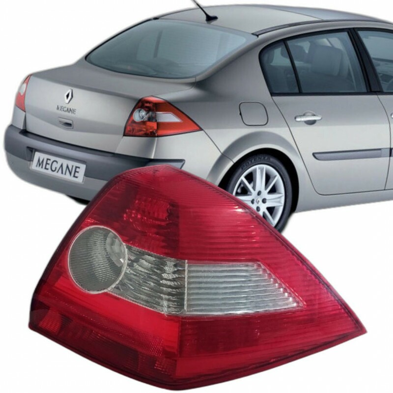 Lanterna Megane 2006 a 2009 Traseira Direita Bicolor