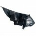 Farol S10 2017 a 2024 Esquerdo Eletrico Mascara Negra Led Friso Cromado