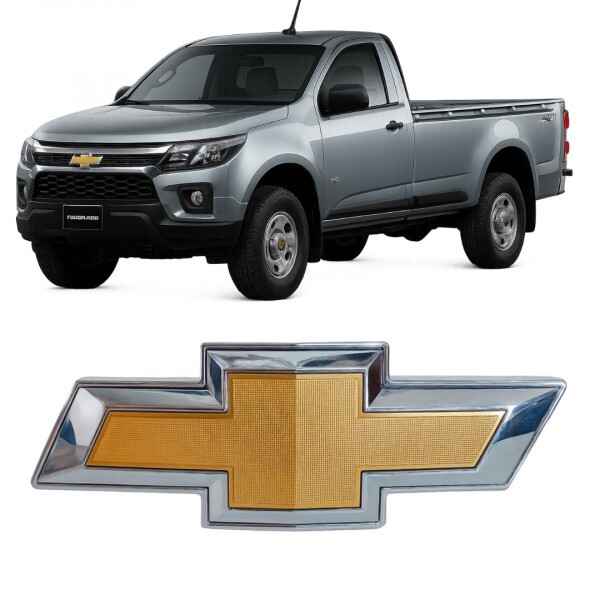 Emblema Grade Frontal Chevrolet S10 Dianteiro Trailblazer 2021 a 2024 Emblema Grade Frontal Chevrolet S10 Dianteiro Trailblazer 2021 a 2024