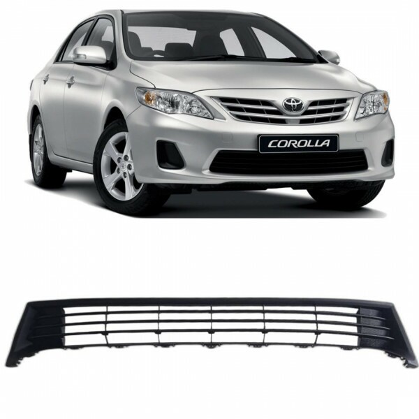 Grade Central Para Choque Corolla 2015 a 2017 Preto Blawer