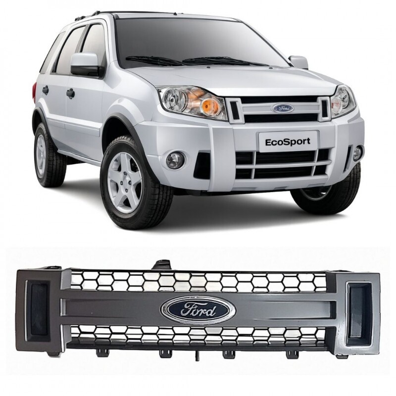 Grade Radiador Para-Choque Ford Ecosport 2008 a 2010