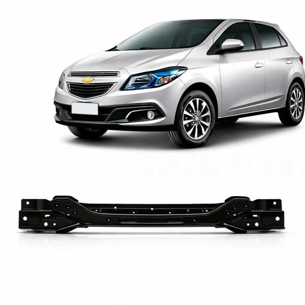 Travessa Inferior Radiador Onix Prisma 2013 a 2019  Com Coxim Manual