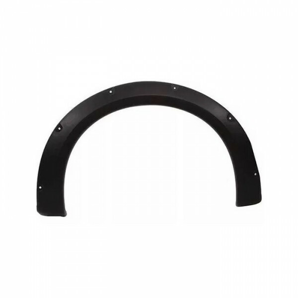 Moldura Para-Lama Dianteiro Montana 2004 a 2011Direito Larga Corugada Preto