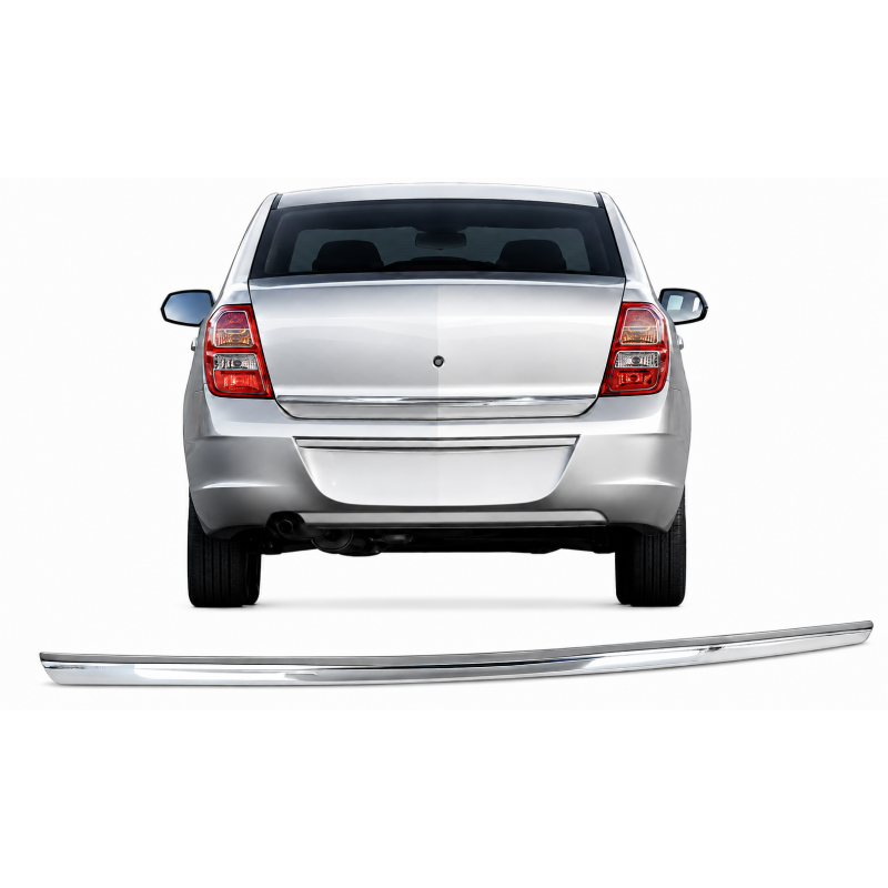 Moldura Cromada Para-choque Cobalt 2012 a 2015  Traseiro