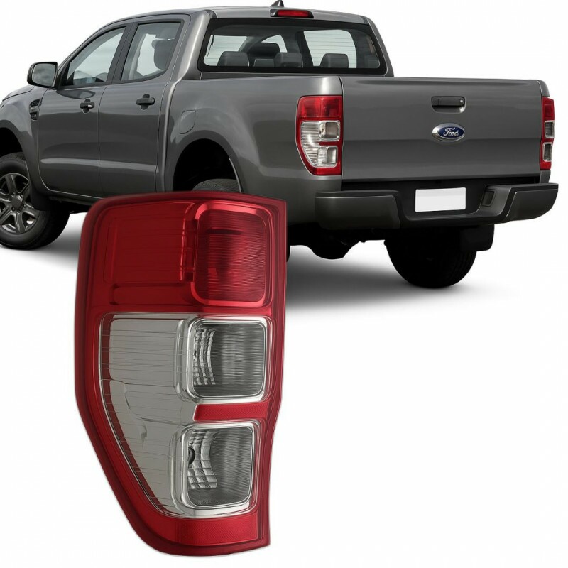 Lanterna Traseiro Ford Ranger 2013 a 2023 Esquerdo Bicolor