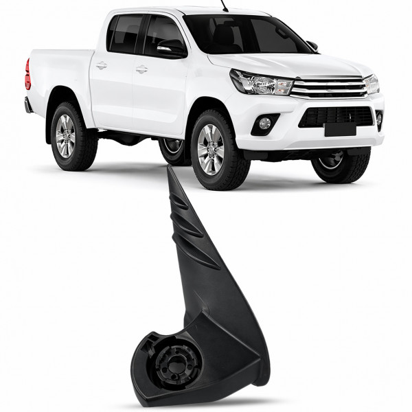 Pé do Retrovisor Hilux 2016 a 2026 Direito
