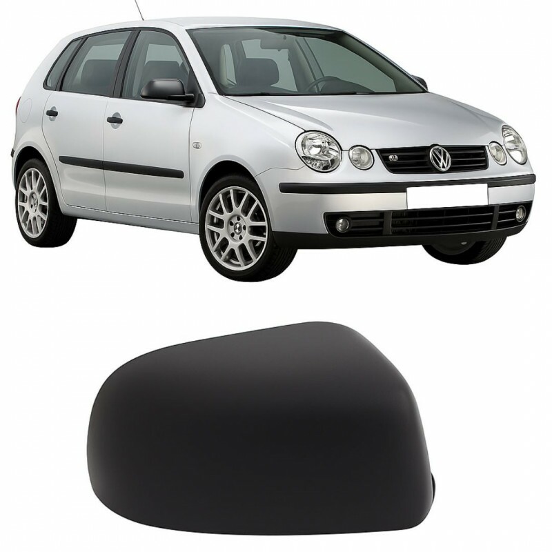 Capa Retrovisor Polo 2003 a 2007 Lado Direito Preto