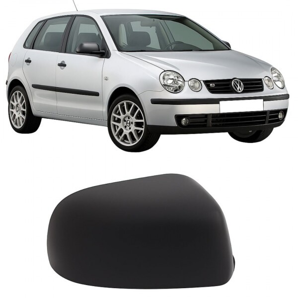 Capa Retrovisor Polo 2003 a 2007 Direito Preto Capa Retrovisor Polo 2003 a 2007 Direito Preto