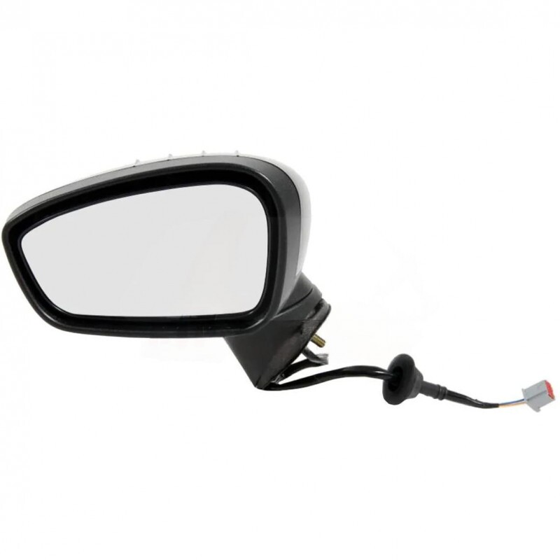 Retrovisor New Fiesta 2011 a 2019 Esquerdo 4P 5P Elétrico Preto Liso Retrovisor New Fiesta 2011 a 2019 Esquerdo 4P 5P Elétrico Preto Liso