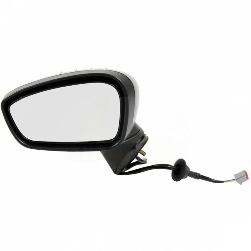 Retrovisor Ford New Fiesta 2011 a 2019 4P 5P Esquerdo Elétrico Preto Liso