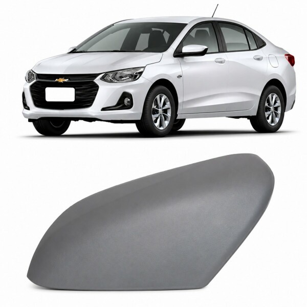 Capa Retrovisor Onix Plus 2019 a 2024 Esquerdo Com Furo Sensor Capa Retrovisor Onix Plus 2019 a 2024 Esquerdo Com Furo Sensor