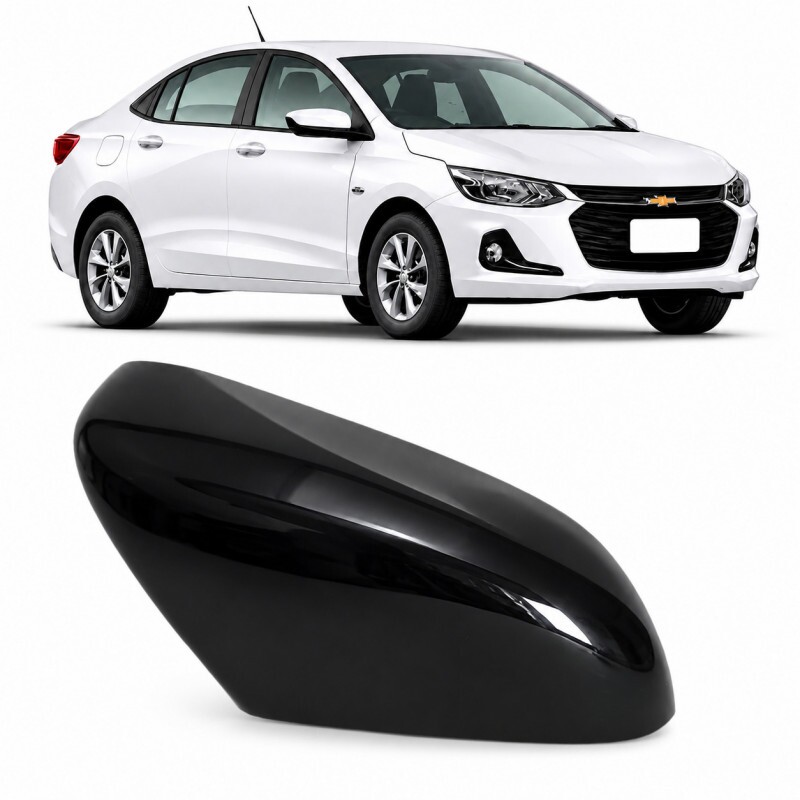 Capa Retrovisor Onix Plus 2019 a 2024 Direito Sem Furo Sensor Capa Retrovisor Onix Plus 2019 a 2024 Direito Sem Furo Sensor