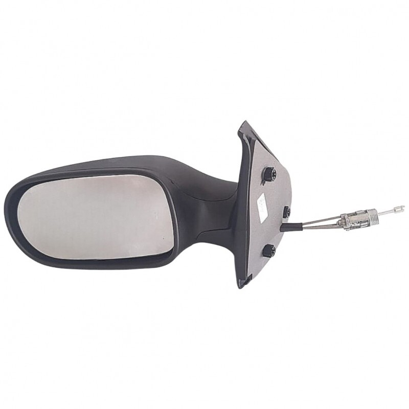 Retrovisor Palio Strada 2004 a 2007 Esquerdo 3 Portas Manual