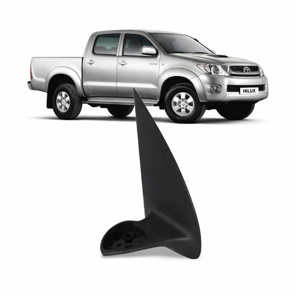 Pé do Retrovisor Hilux 2005 a 2016 Lado Direito