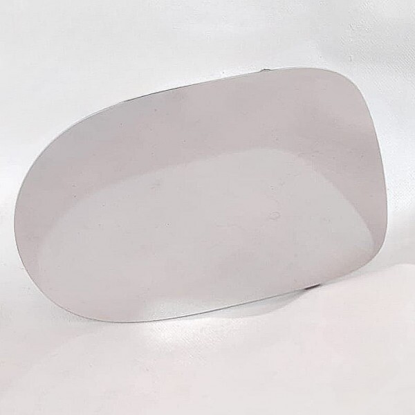 Lente Retrovisor Palio 2011 a 2017 Lado Esquerdo Lente com Placa e Lente Grande