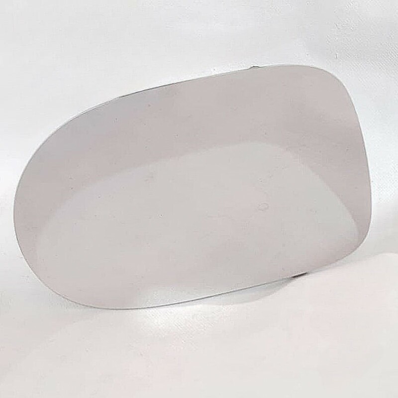 Lente Retrovisor Palio 2011 a 2017 Lado Esquerdo Lente com Placa e Lente Grande