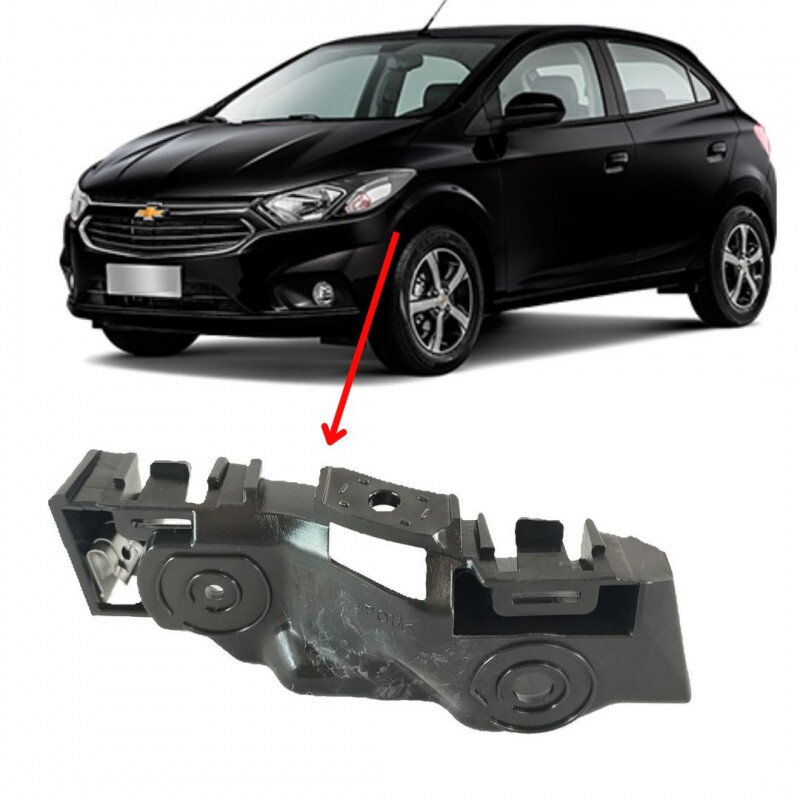 Guia Para choque Onix Prisma 2015  Dianteiro Esquerdo