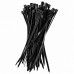 Abracadeira de Nylon 100MMX2,5MM Espessura 1,0,MM Preta