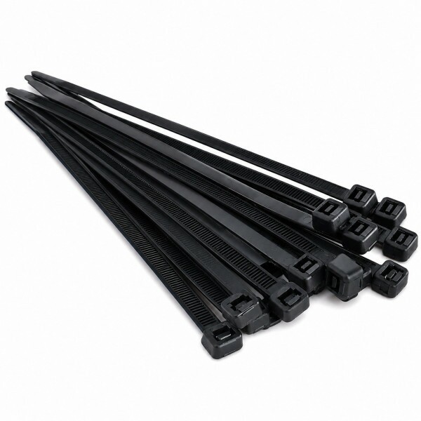 Abracadeira de Nylon 300MMX3,6MM Espessura 1,43MM Preta