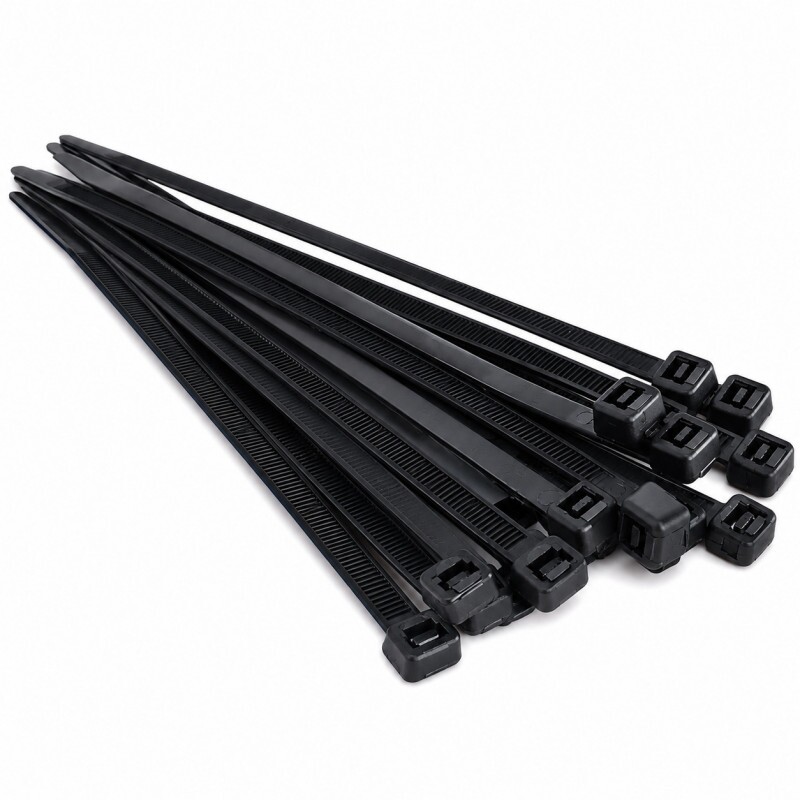 Abracadeira de Nylon 300MMX3,6MM Espessura 1,43MM Preta