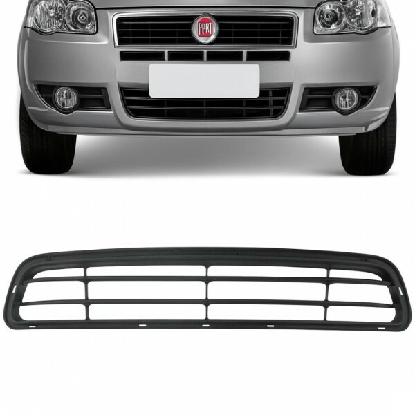 Grade Central  Parachoque Palio Way 2010 a 2016 Preta