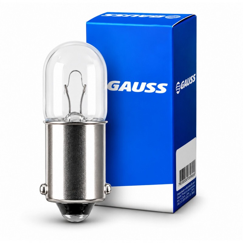 Lâmpada Incandescente 12V 4W BA9S T4W