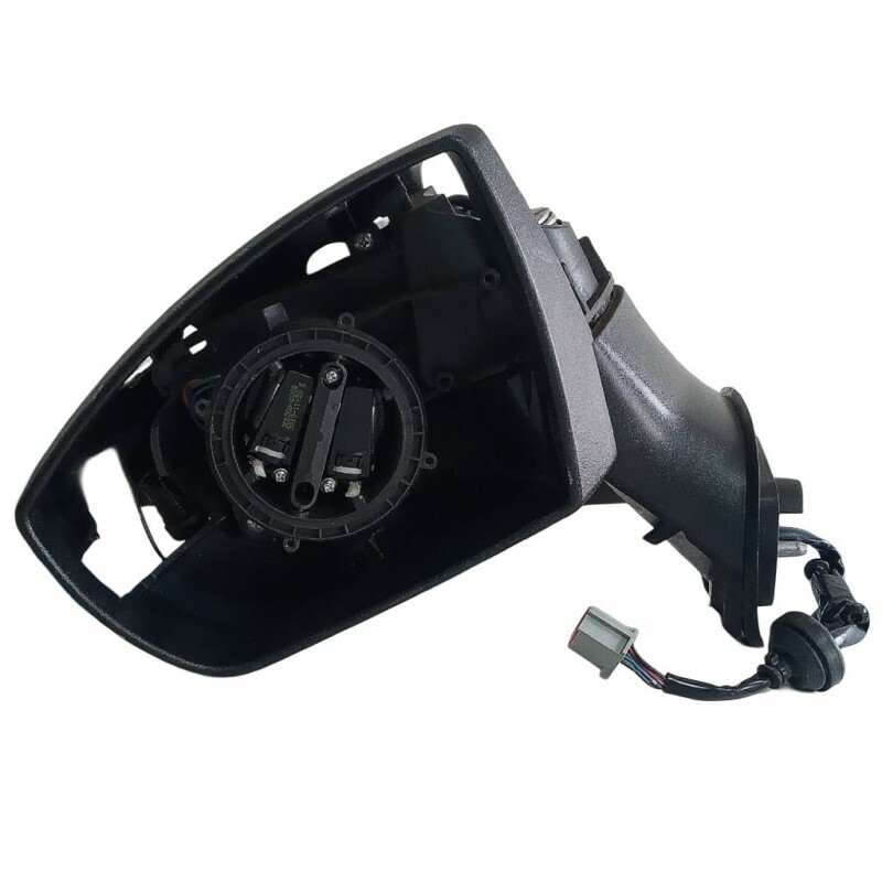 Retrovisor Parcial Ecosport 2017 a 2020 Esquerdo Eletrico Com Pisca