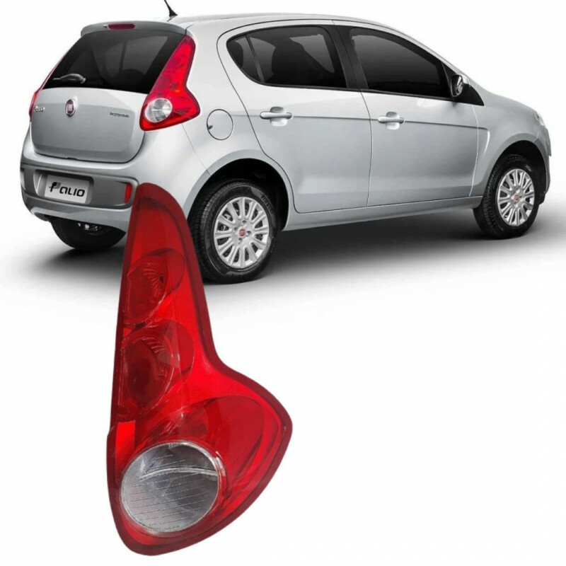 Lanterna Novo Palio 2012 a 2017 Lado Direito Bicolor