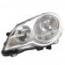 Farol Polo 2007 a 2012 Esquerdo Cromado Manual