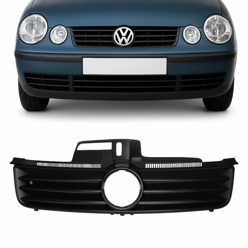 Grade Radiador Para-Choque Polo 2001 a 2005 Preta