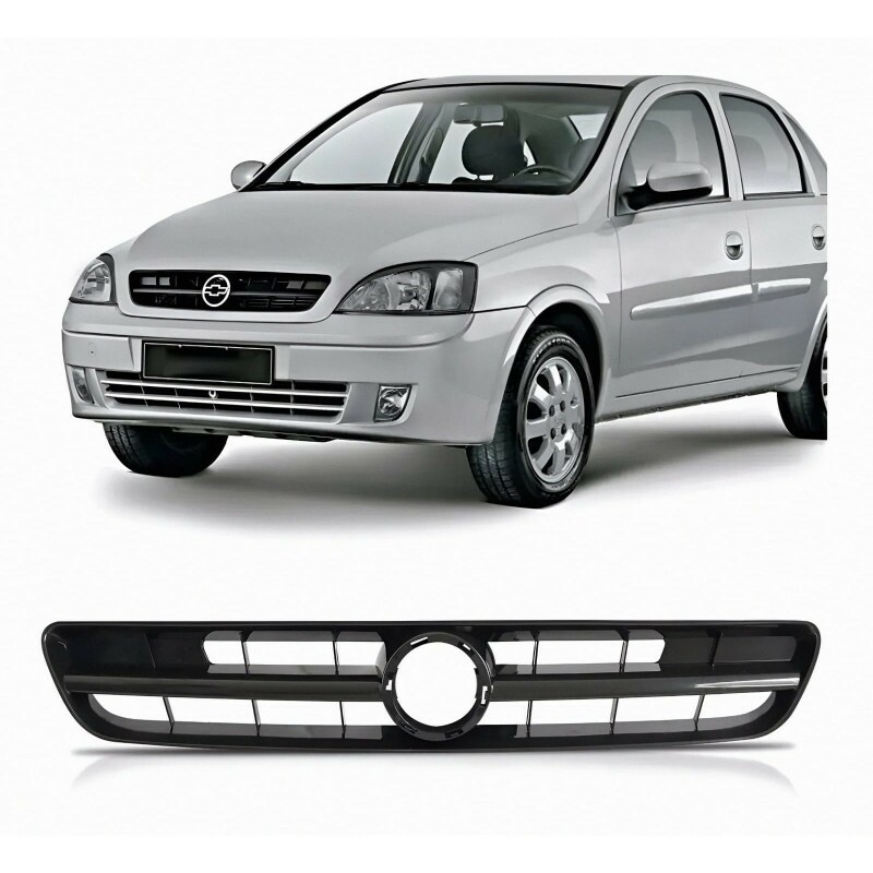 Grade Frontal do Radiador Corsa Hatch Sedan 2002 a 2007 Montana 2002 a 2007 Modelo Original